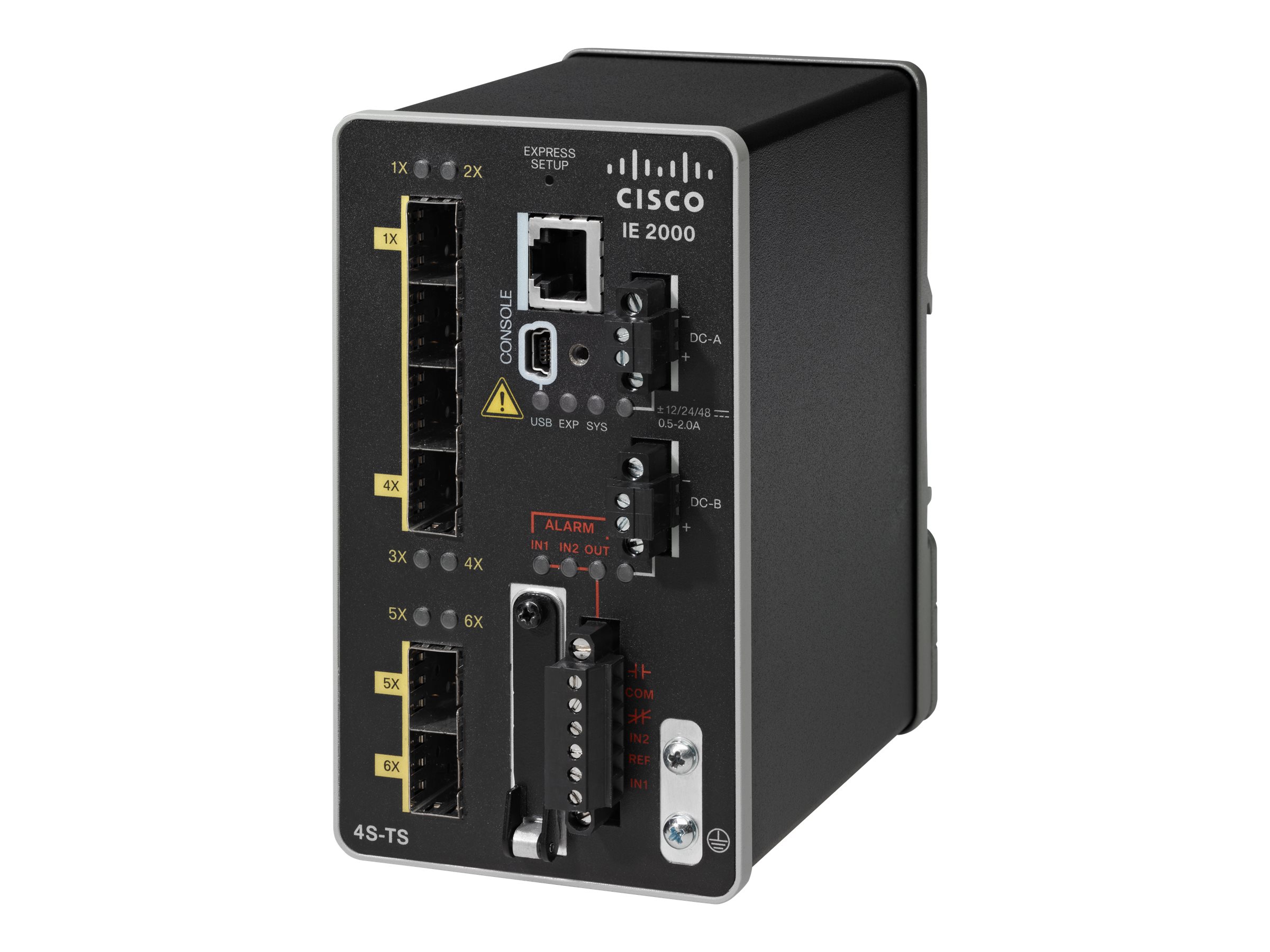 IE-2000U-4S-G - Cisco Industrial Ethernet 2000U Switch, 4x 100 Mbit SFP + 2x 1000Base-X SFP