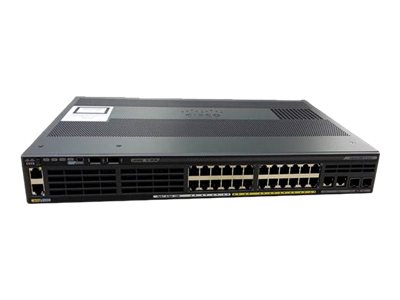 WS-C2960X-24PSQ-L - Conmutador Cisco Catalyst 2960X - 24 puertos - Gestionado de capa 2 - PoE+