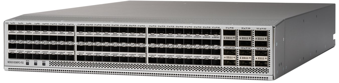 N9K-C93360YC-FX2 - Conmutador Cisco Nexus 9300 - 96 puertos - Gestionado L3
