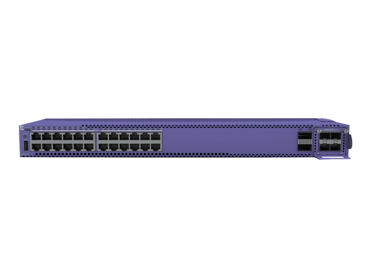 5520-24W - Extreme Networks ExtremeSwitching 5520 series 5520-24W - Switch - managed - 24 x 10/100/1000 (PoE)