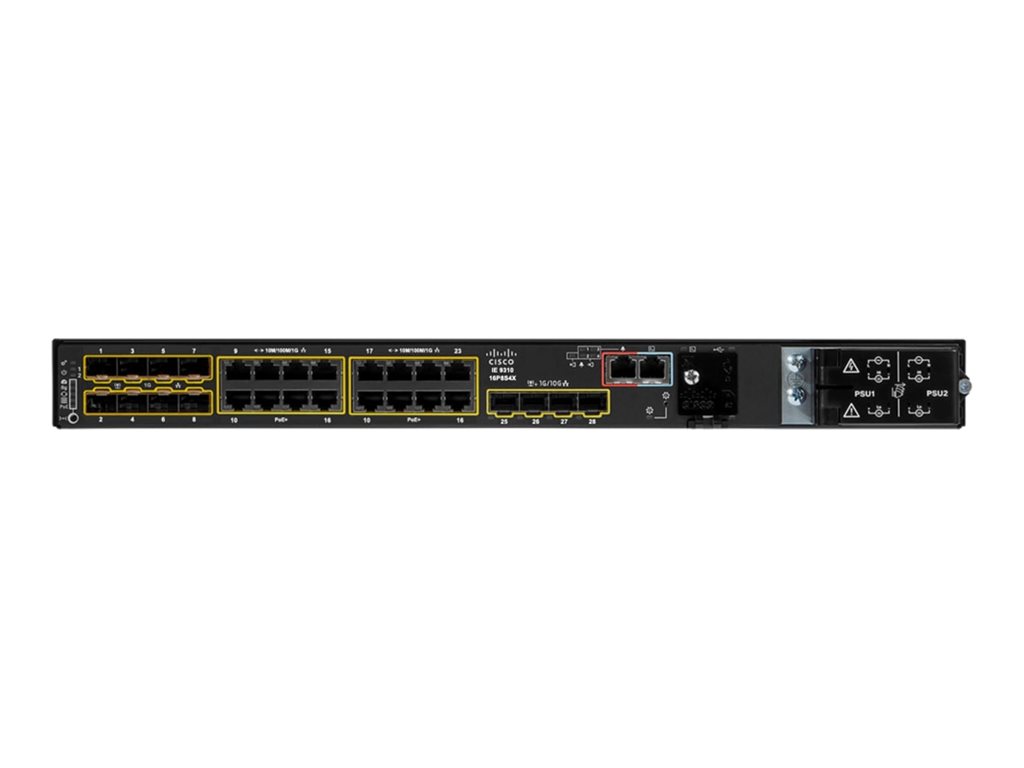 IE-9310-16P8S4X-E - Cisco Catalyst IE9310 Rugged Series - Switch - managed - 16 x 10/100/1000 (PoE+)