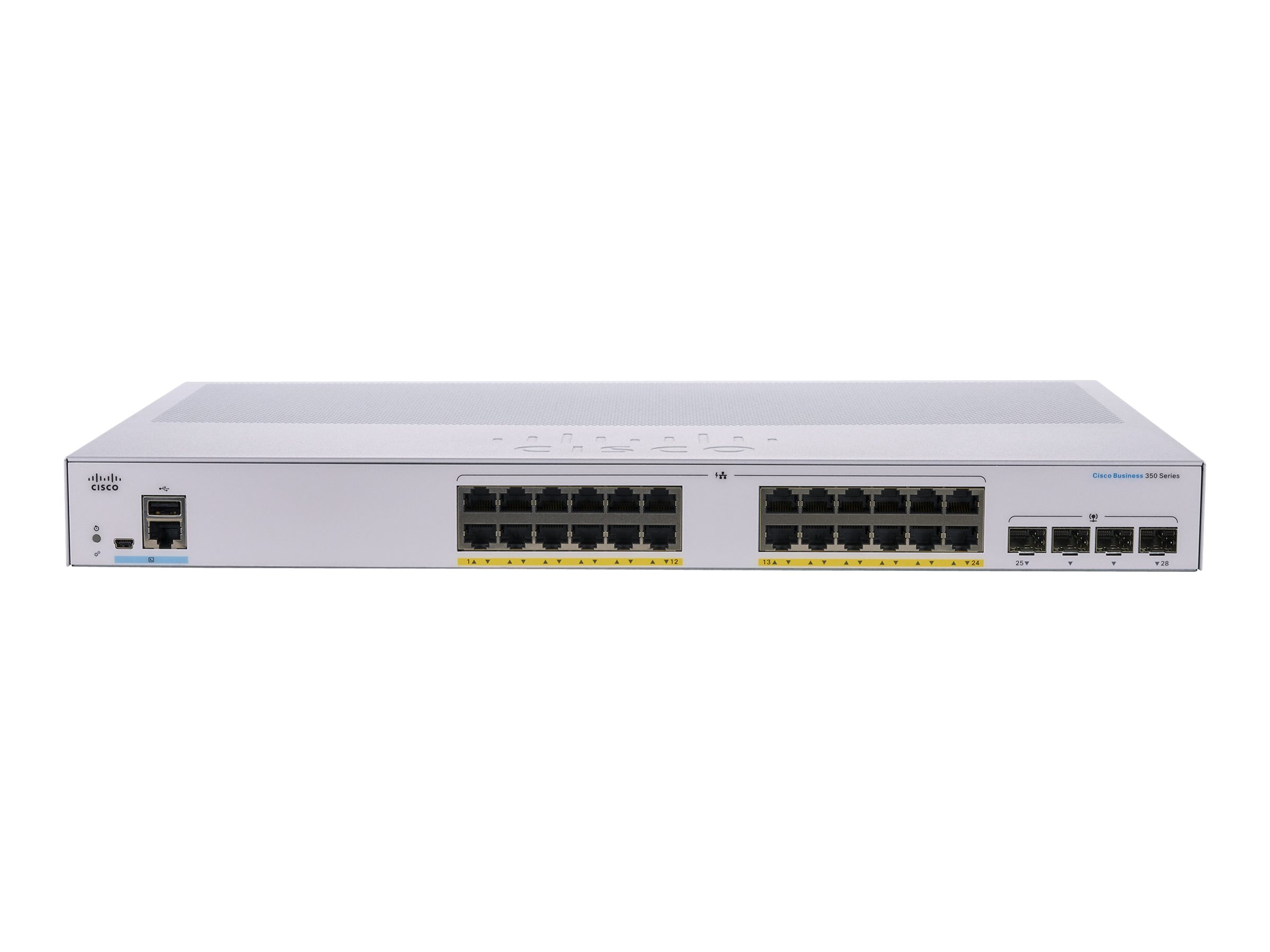 CBS350-24P-4X-EU - Switch Cisco Business 350 - 24 porte - Gestito L3 - PoE+