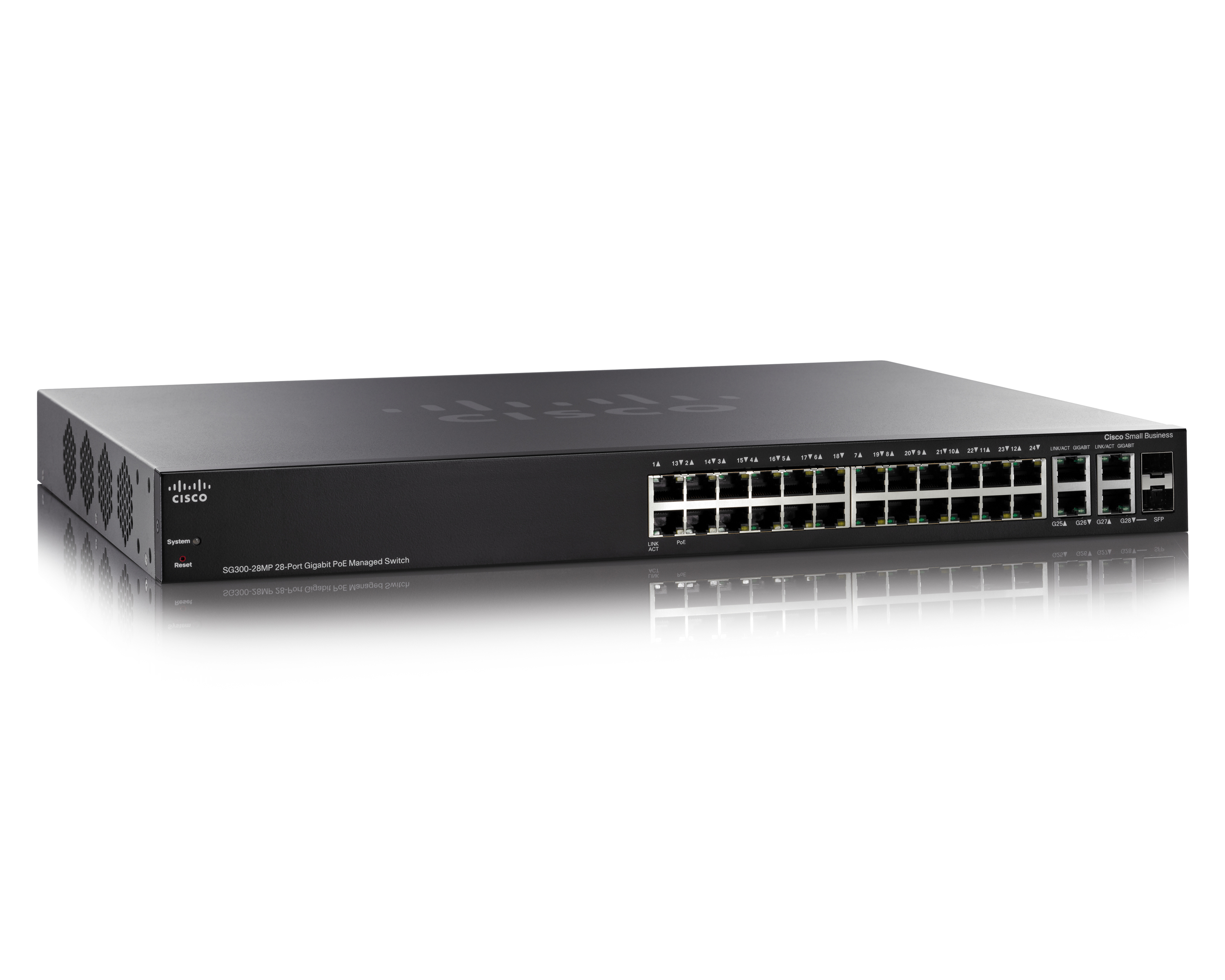 SG300-28MP-K9-EU - Switch Cisco Business 300 - 28 porte - Gestito L3 - PoE+