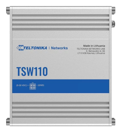 TSW110000030 - Teltonika TSW110, Unmanaged, Gigabit Ethernet (10/100/1000), Power over Ethernet (PoE)