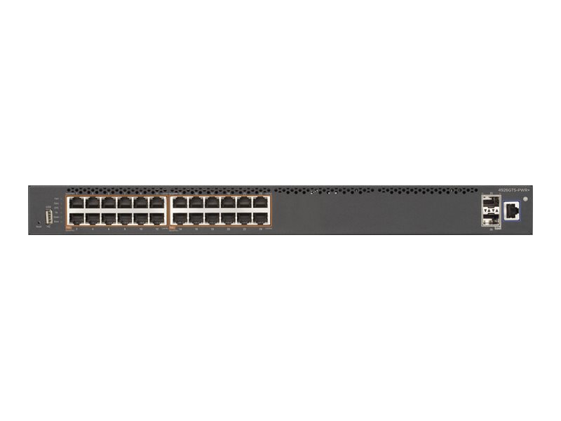 AL4900A02-E6GS - Extreme Networks Ethernet Routing Switch 4900 4926GTS-PWR+ - Switch - L3 - managed - 24 x 10/100/1000 (PoE+)