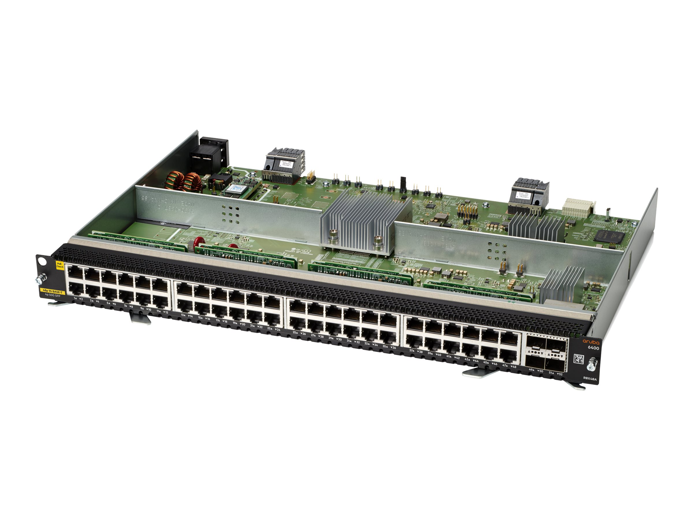 R0X39B - HPE Aruba 6400 - Modulo di espansione - Gigabit Ethernet (PoE)