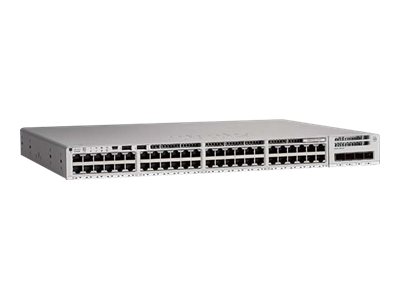 C9200L-48T-4G-1E - Cisco Catalyst 9200L - Network Essentials - Switch - L3 - 48 x 10/100/1000 + 4 x Gigabit SFP (Uplink)