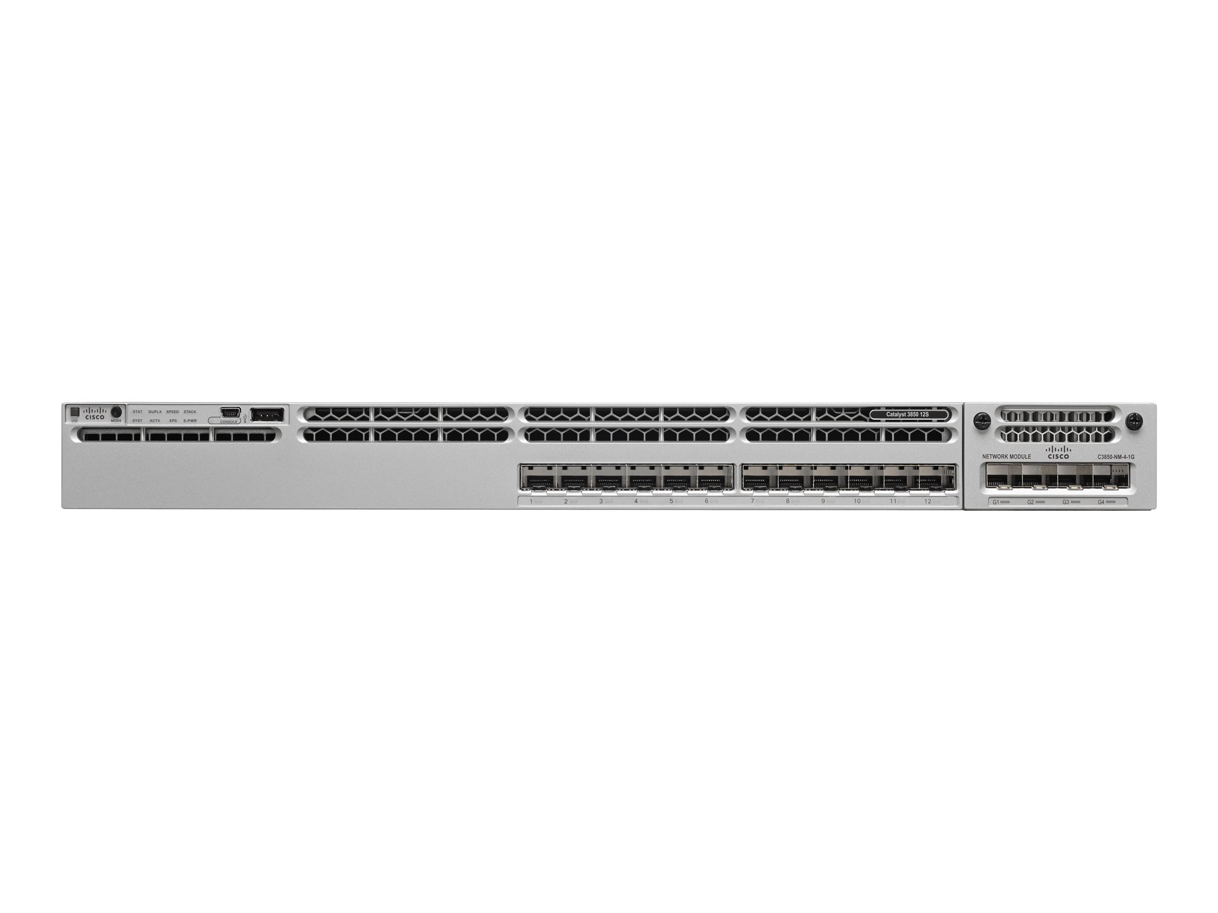 WS-C3850-12S-E - Cisco Catalyst 3850 Managed L3 Switch