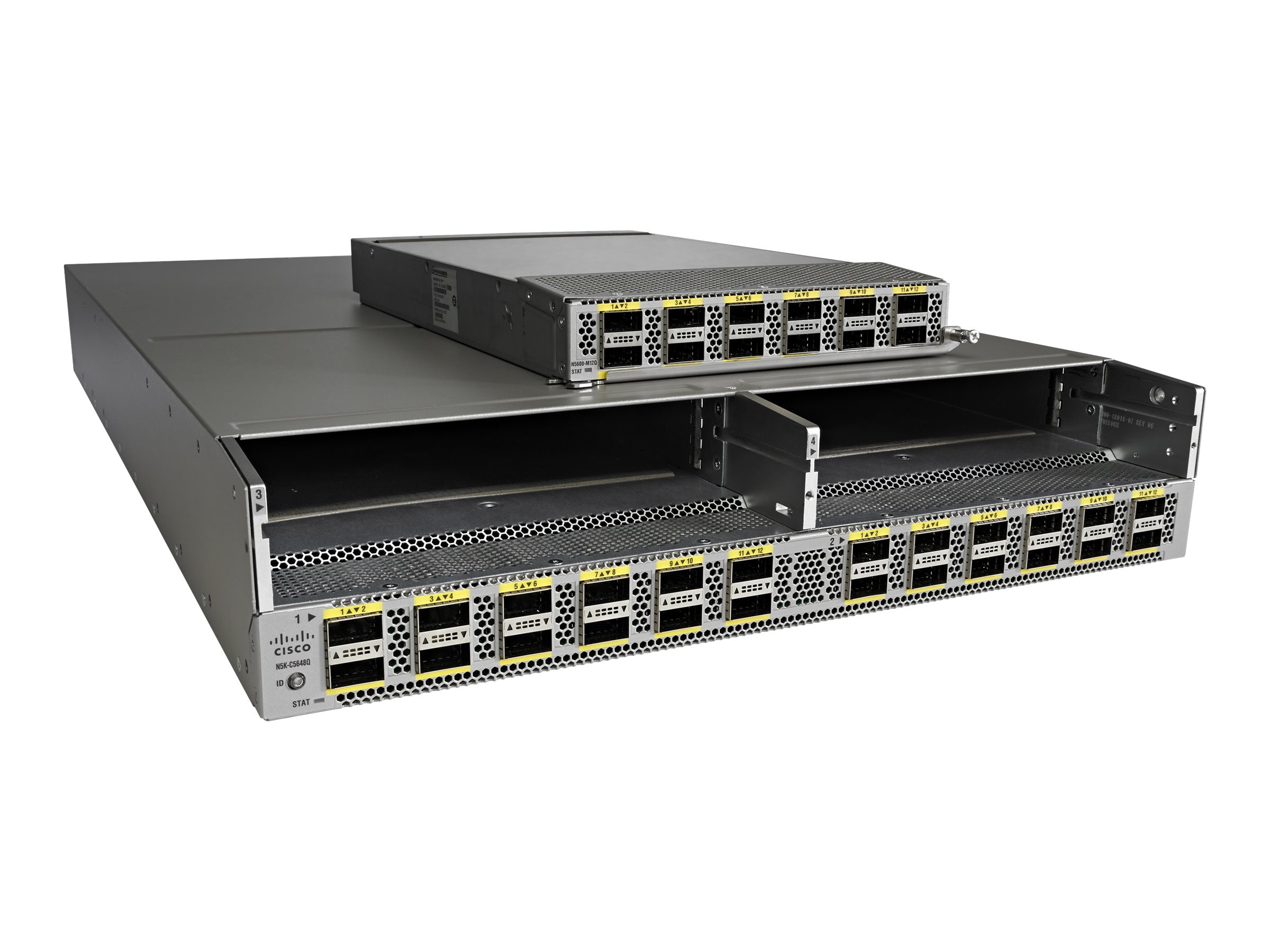 N5648-B-36Q - Cisco Nexus 5648Q - Switch - L3 - managed - 36 x 40 Gigabit Ethernet / FCoE QSFP+