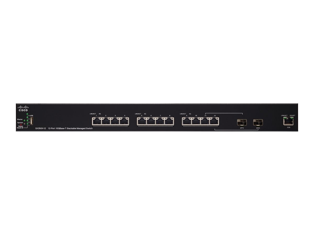 SX350X-12-K9-EU - Switch Cisco Business 350 - 12 porte - Gestito L2