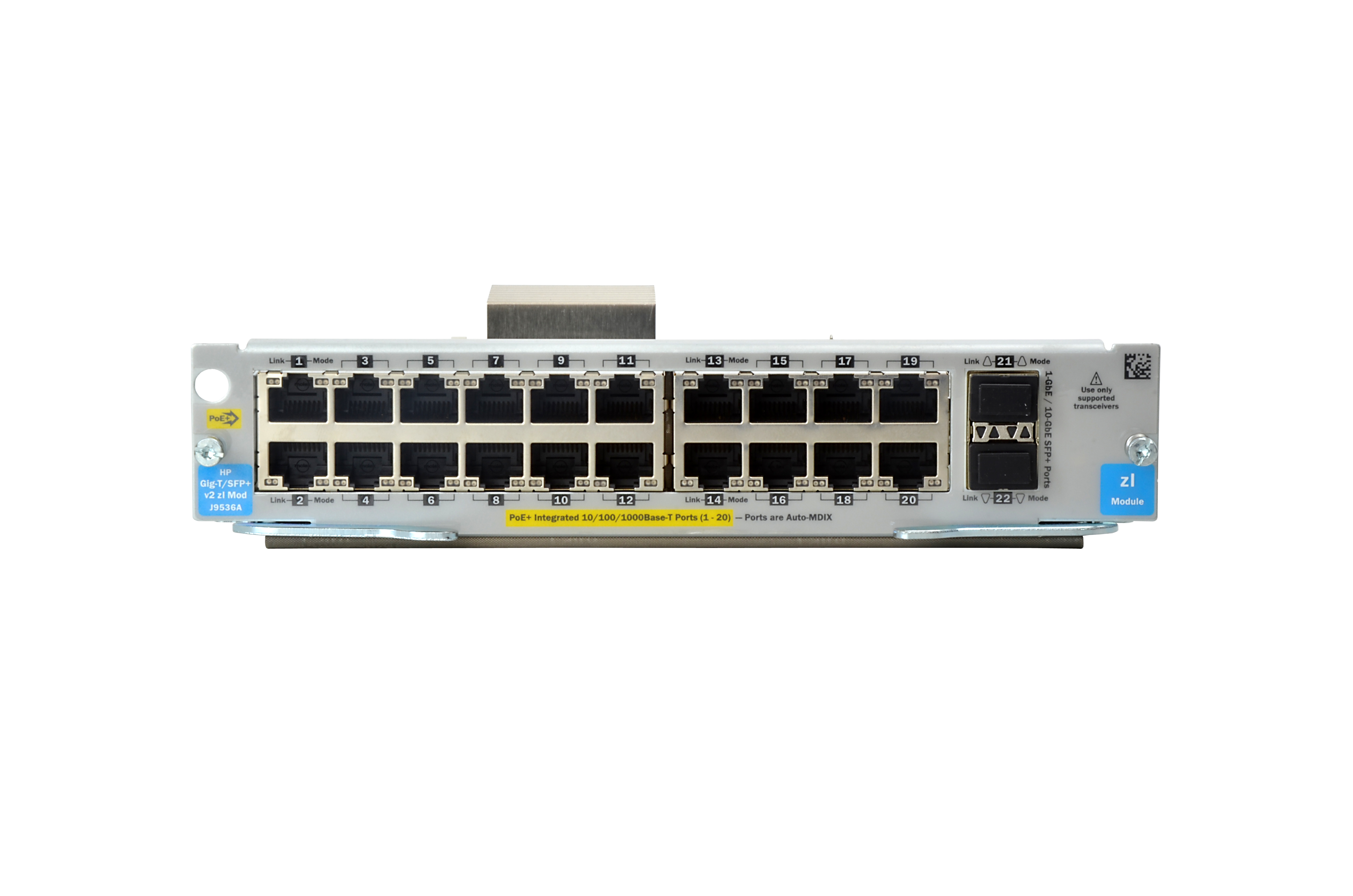 J9536A - Modulo di espansione HPE - Gigabit Ethernet (PoE+)