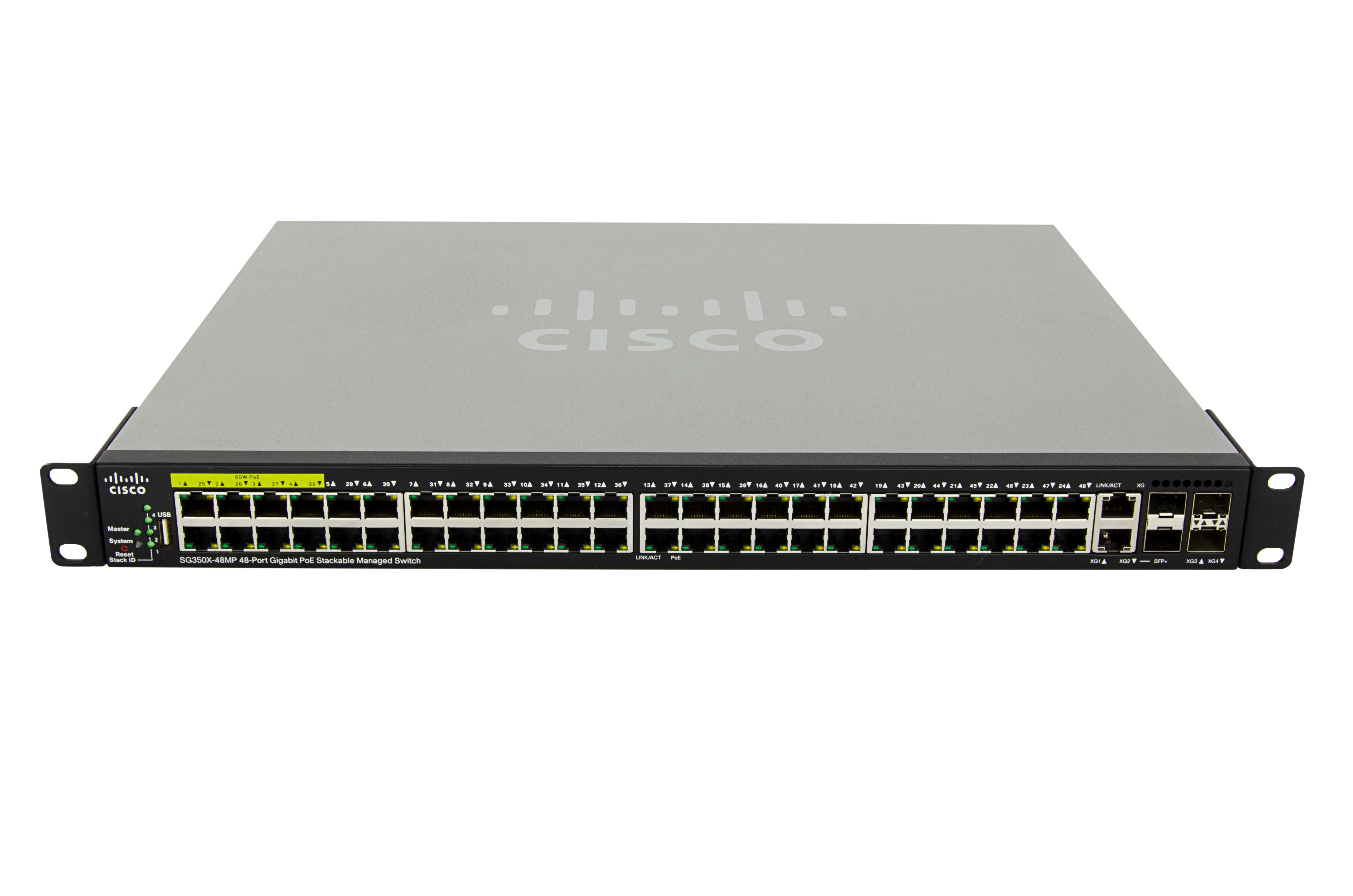 SG350X-48MP-K9-EU - Commutateur Cisco Business 350 - 48 ports - Géré L2 - PoE+