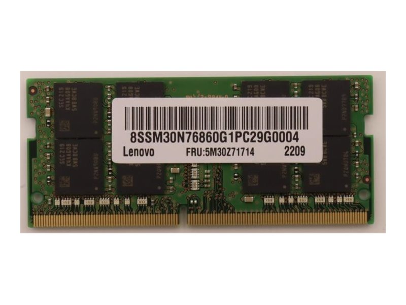 5M30Z71714 - Lenovo DDR4 - Modul - 32 GB - SO DIMM 260-PIN