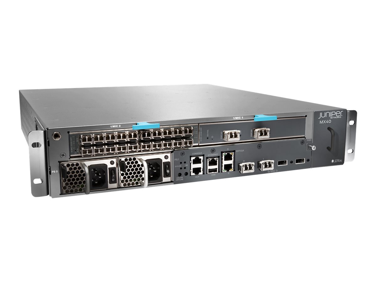 MX40-T-AC - Juniper MX Series MX40 - - Router