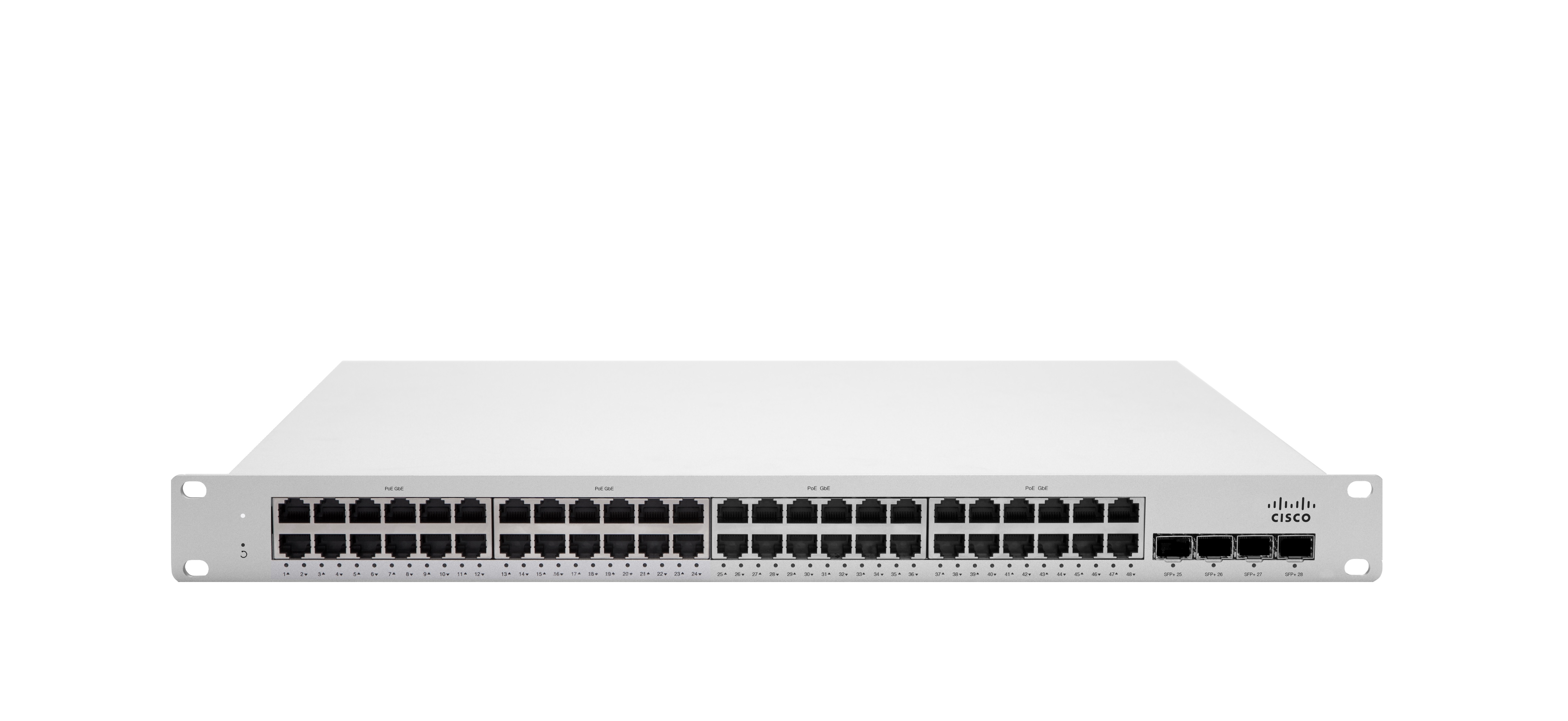 MS225-48-HW - Cisco Meraki Cloud Managed Switch, 48 x 10/100/1000 + 4 x 10Gb SFP+
