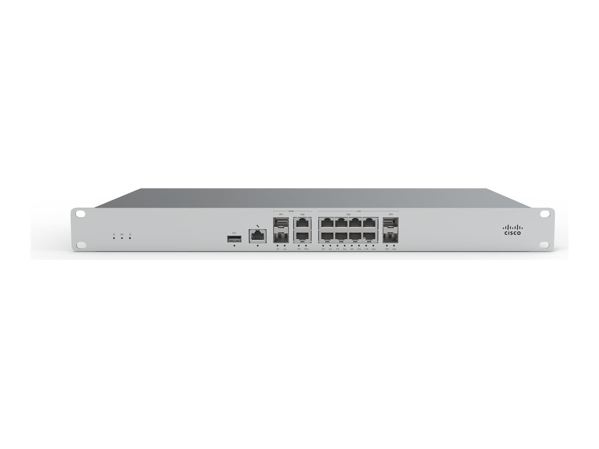 MX85 - Cisco Meraki MX85 - Dispositivo de seguridad - 1GbE - 1U