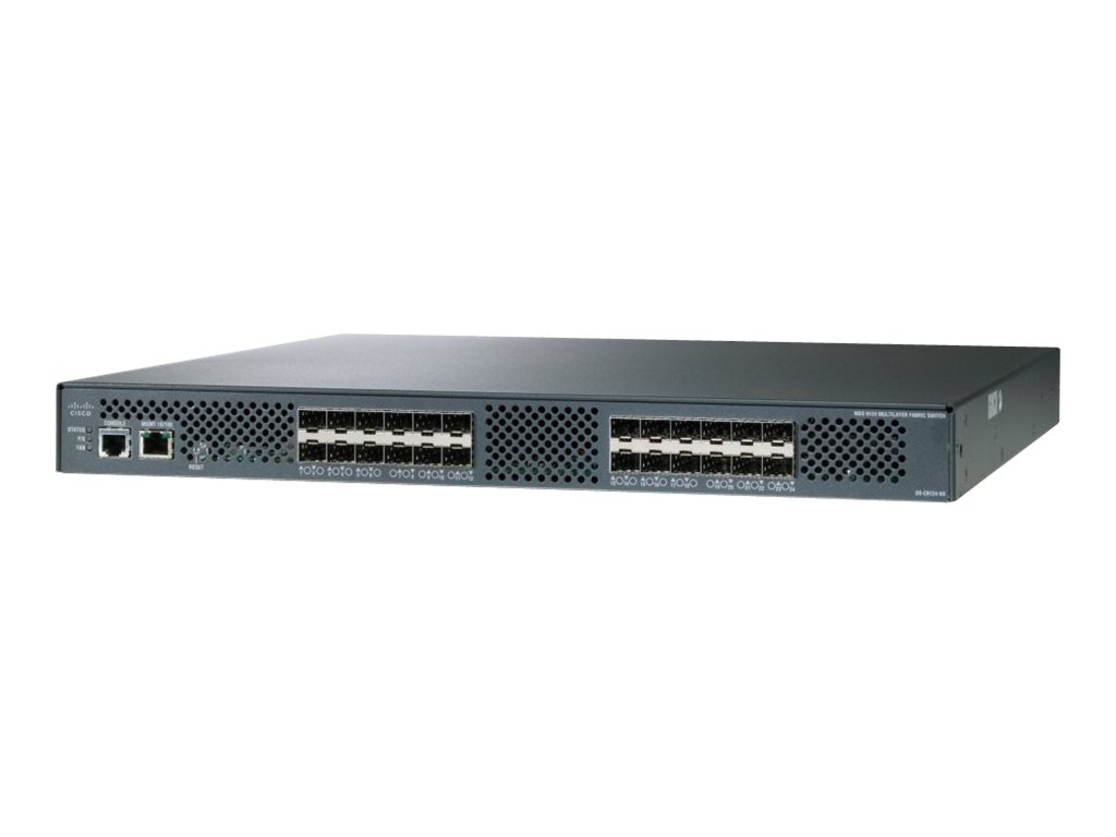AG646A - HPE Cisco MDS 9124 Fabric Switch - Switch - 8 x 4Gb