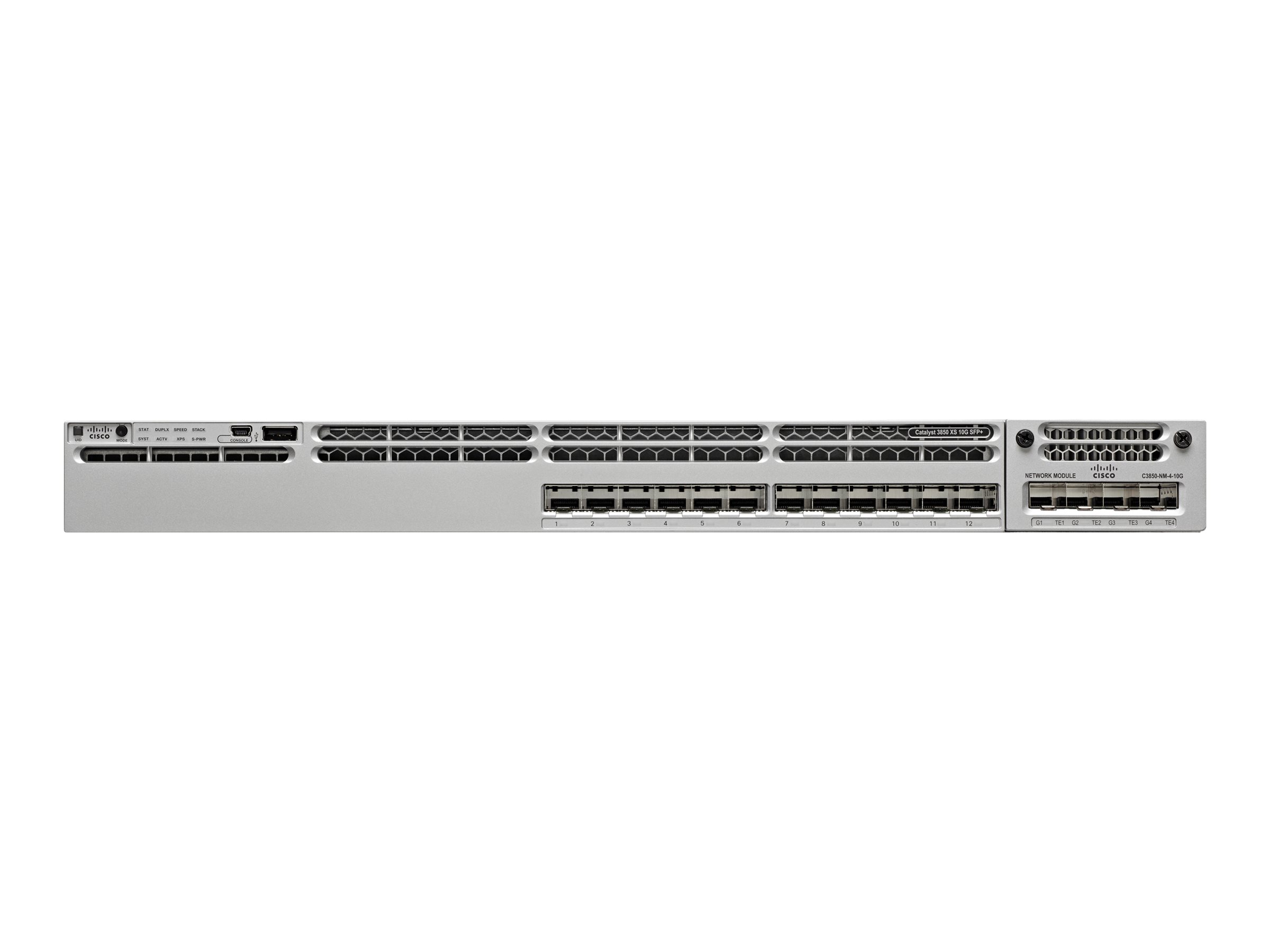 WS-C3850-16XS-E - Conmutador Cisco Catalyst 3850 - 16 puertos - Gestionado de capa 3