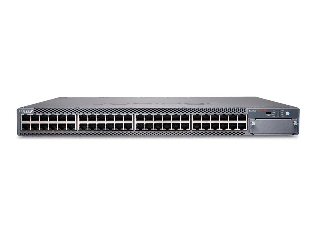 EX4400-48XP - Juniper EX Series EX4400-48XP - Switch - L3 - managed - 48 x 10/100/1000 + 4 x 100 Gigabit (Uplink / Stacking)