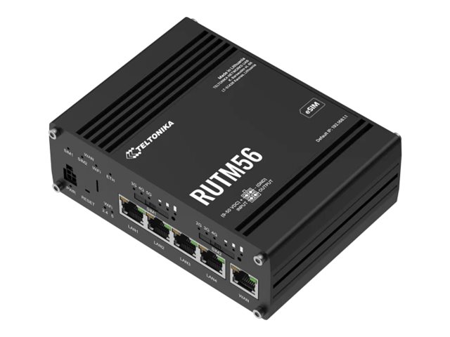 RUTM56000000 - Teltonika RUTM56 - Wireless Router - Network - WWAN