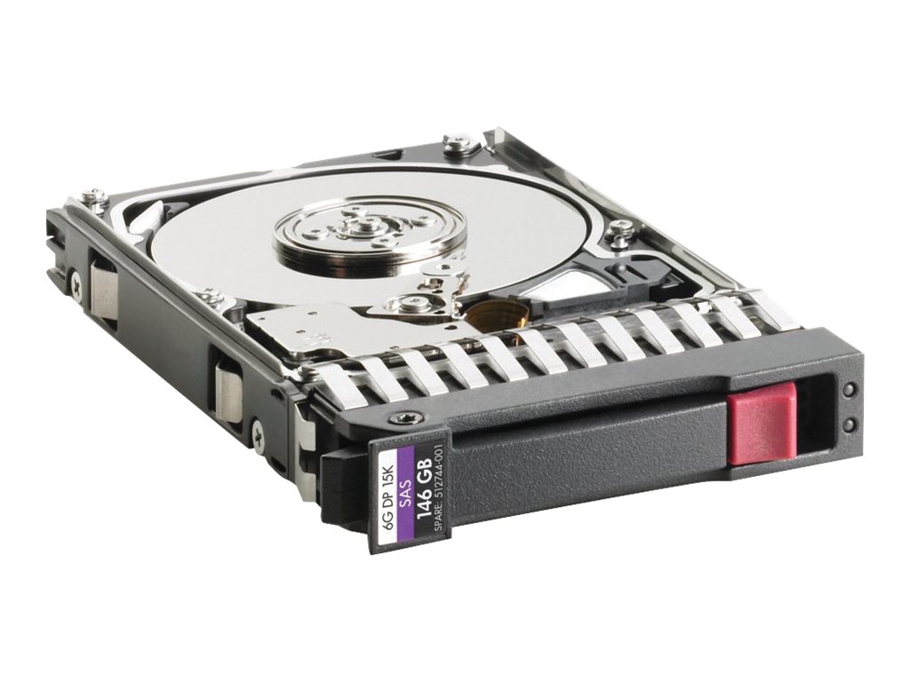 512547-S21 - HPE Dual Port Enterprise - Disco duro - 146 GB - Hot-Swap - 2.5" SFF (6.4 cm SFF)