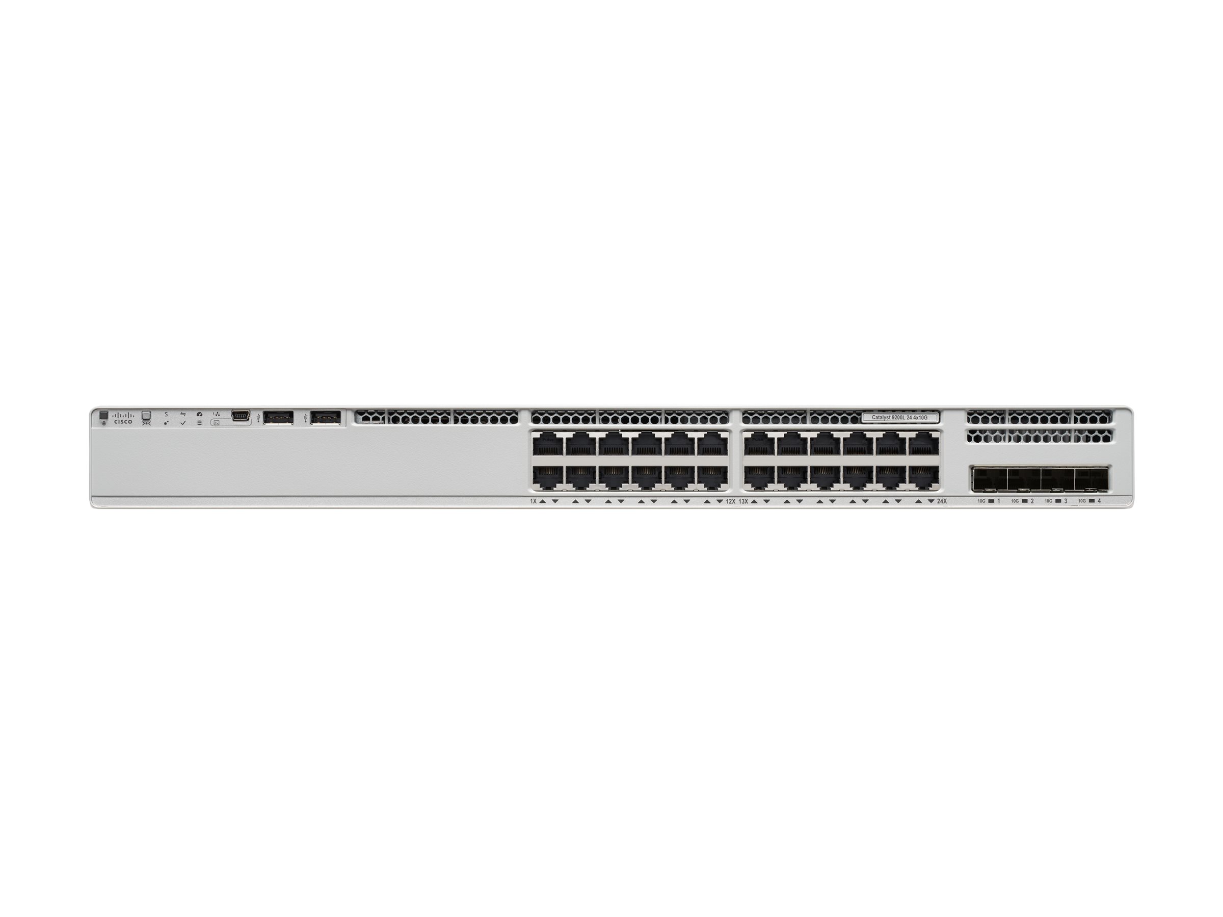 C9200L-24T-4X-A - Cisco Catalyst 9200L Switch, L3, 24 x 10/100/1000 + 4 x 10Gb SFP+