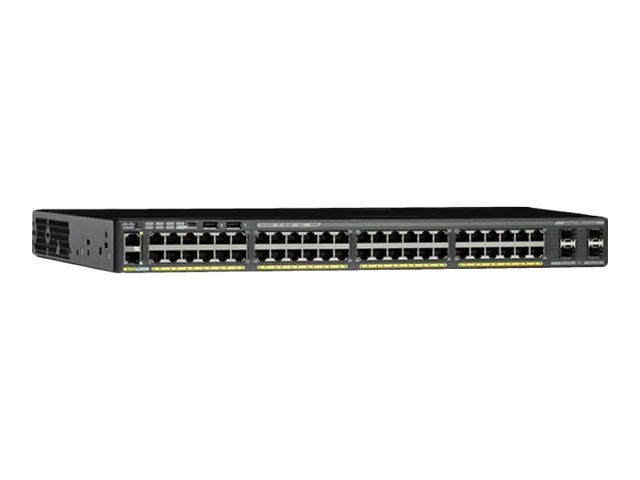 WS-C2960X-48LPS-L - Conmutador Cisco Catalyst 2960X - 48 puertos - Gestionado de capa 2 - PoE+