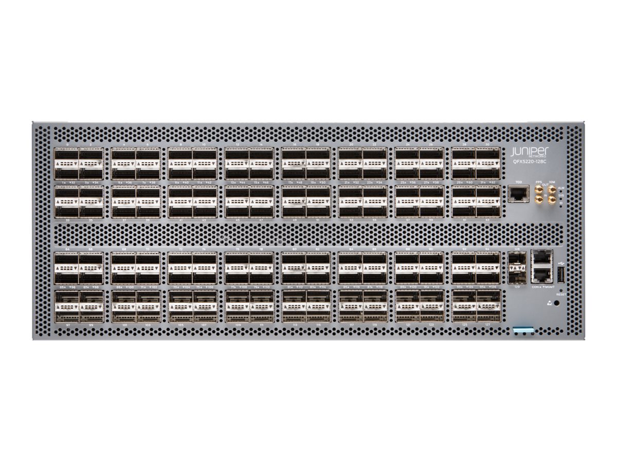 QFX5220-128C-AFO - Juniper QFX Series QFX5220-128C - Switch