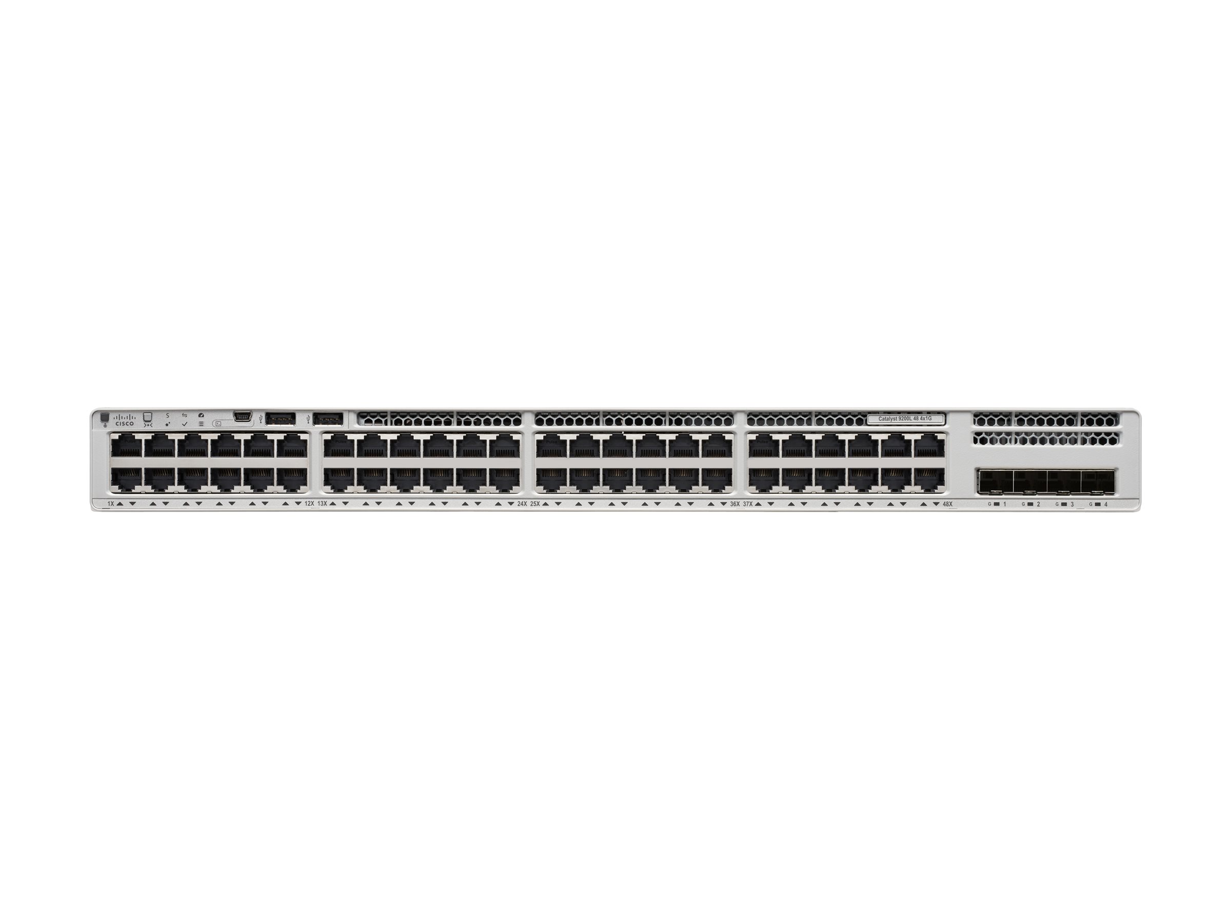 C9200L-48T-4G-E - Cisco Catalyst 9200L Switch, L3, 48x 10/100/1000 + 4x Gigabit SFP