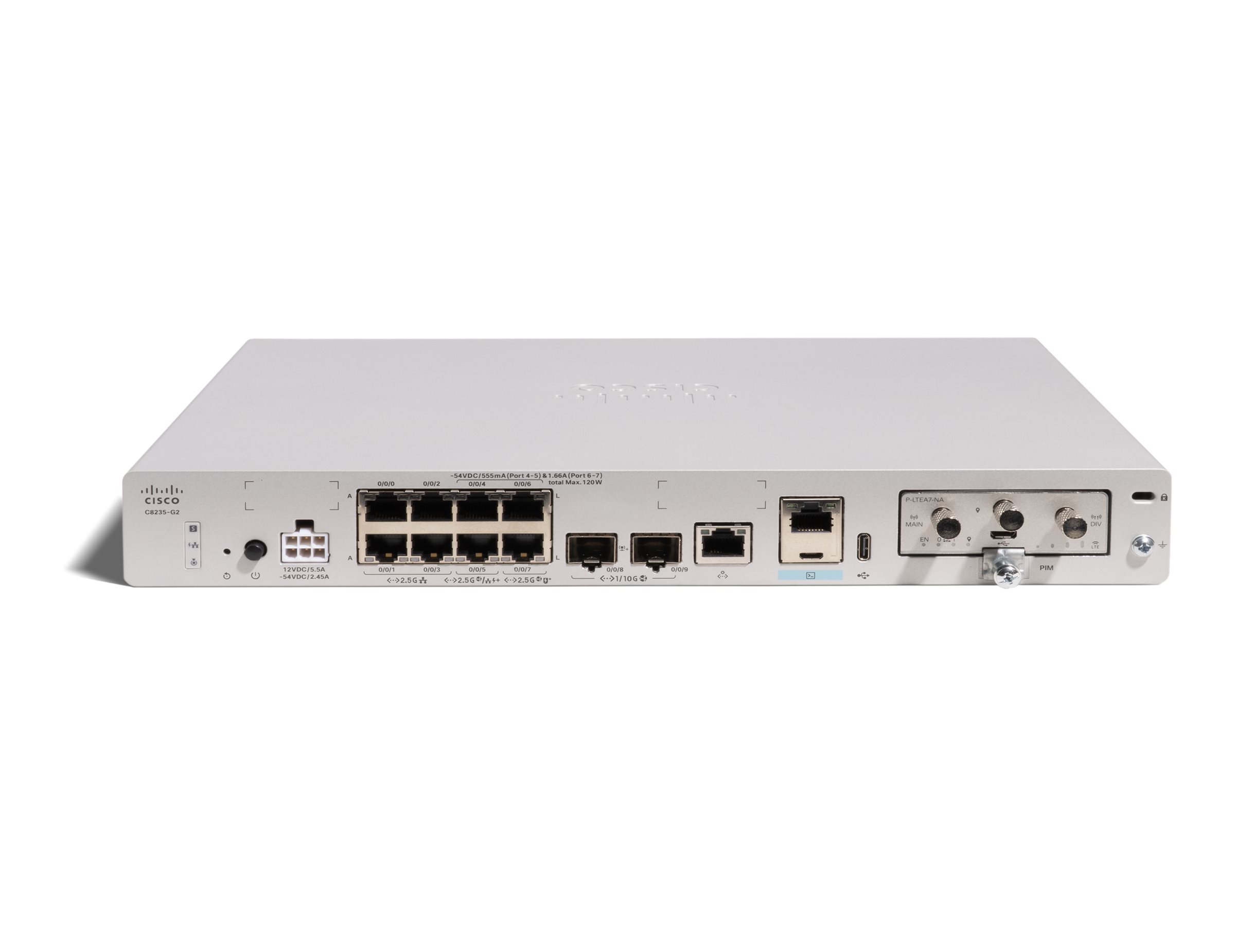 C8235-G2 - Cisco C8235-G2 - 2.5GbE, 10GbE router - WAN ports: