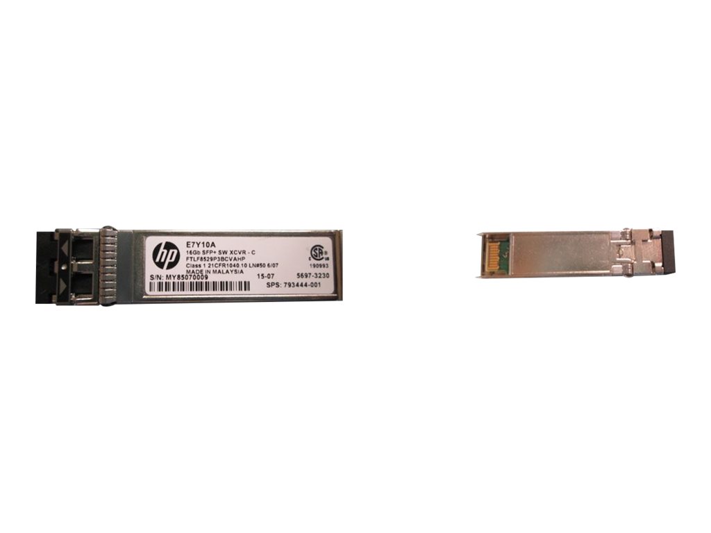 793444-001 - HPE SFP+ transceiver module - 16 Gb Fibre Channel (SW)