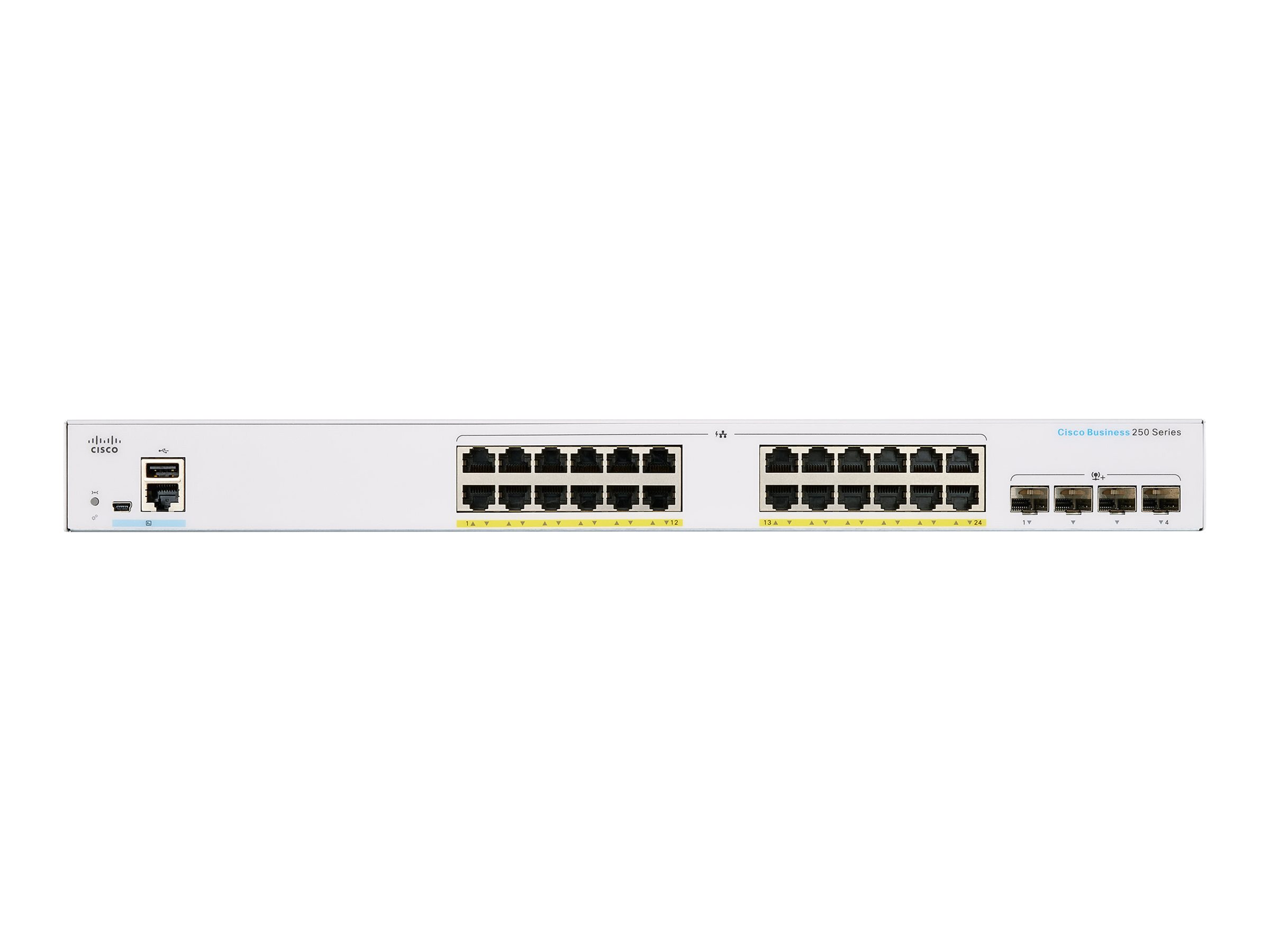CBS250-24T-4X-EU - Switch Cisco Business 250 - 24 porte - Gestito L3