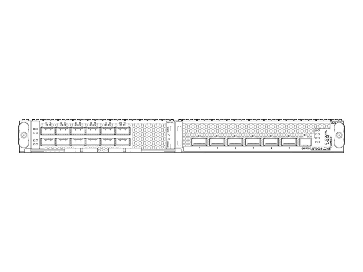 MX10003-LC2103 – Juniper MX Series Modular Port Concentrator