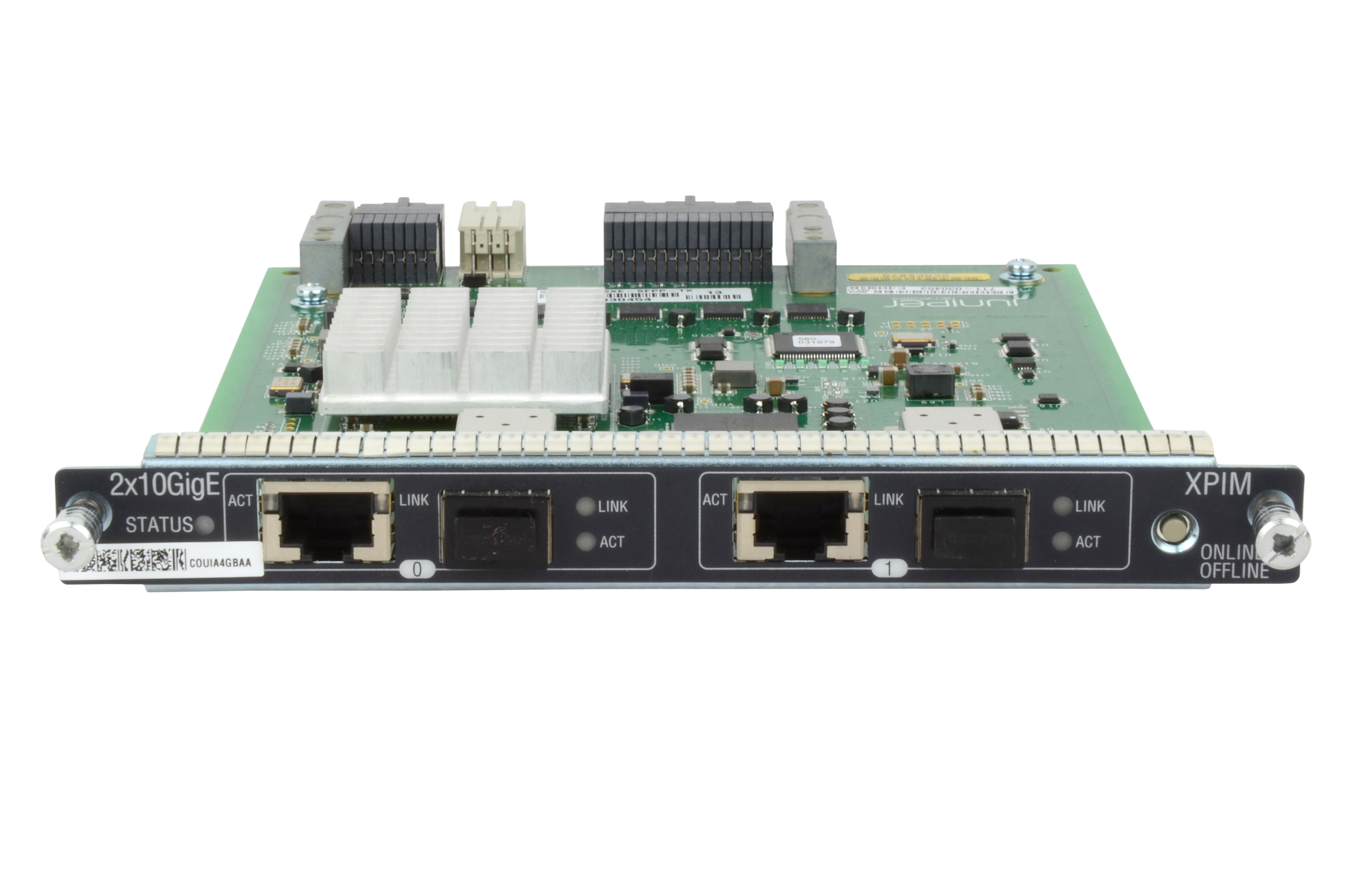 SRX-GP-2XE-SFPP-TX - Juniper 10 Gigabit Ethernet GPIM - Módulo de expansión