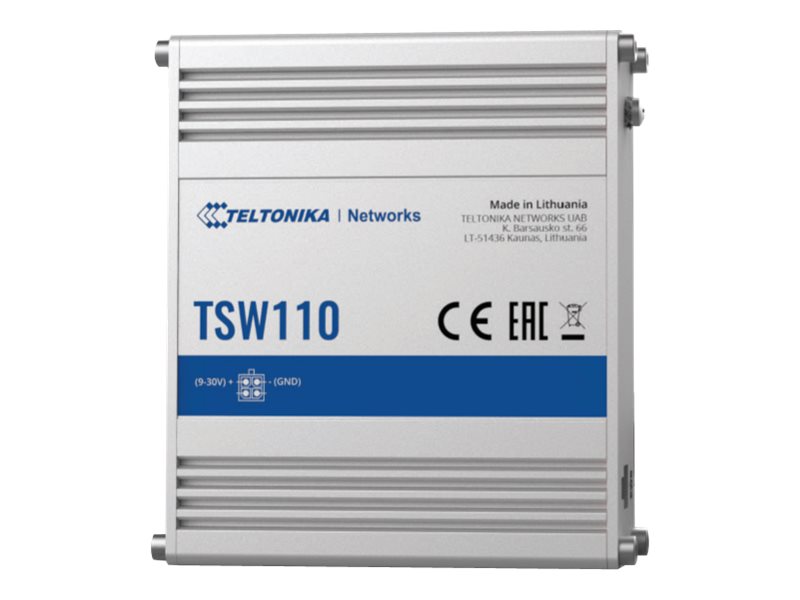 TSW110000000 - Teltonika TSW110 - Switch - unmanaged - 5 x 10/100/1000