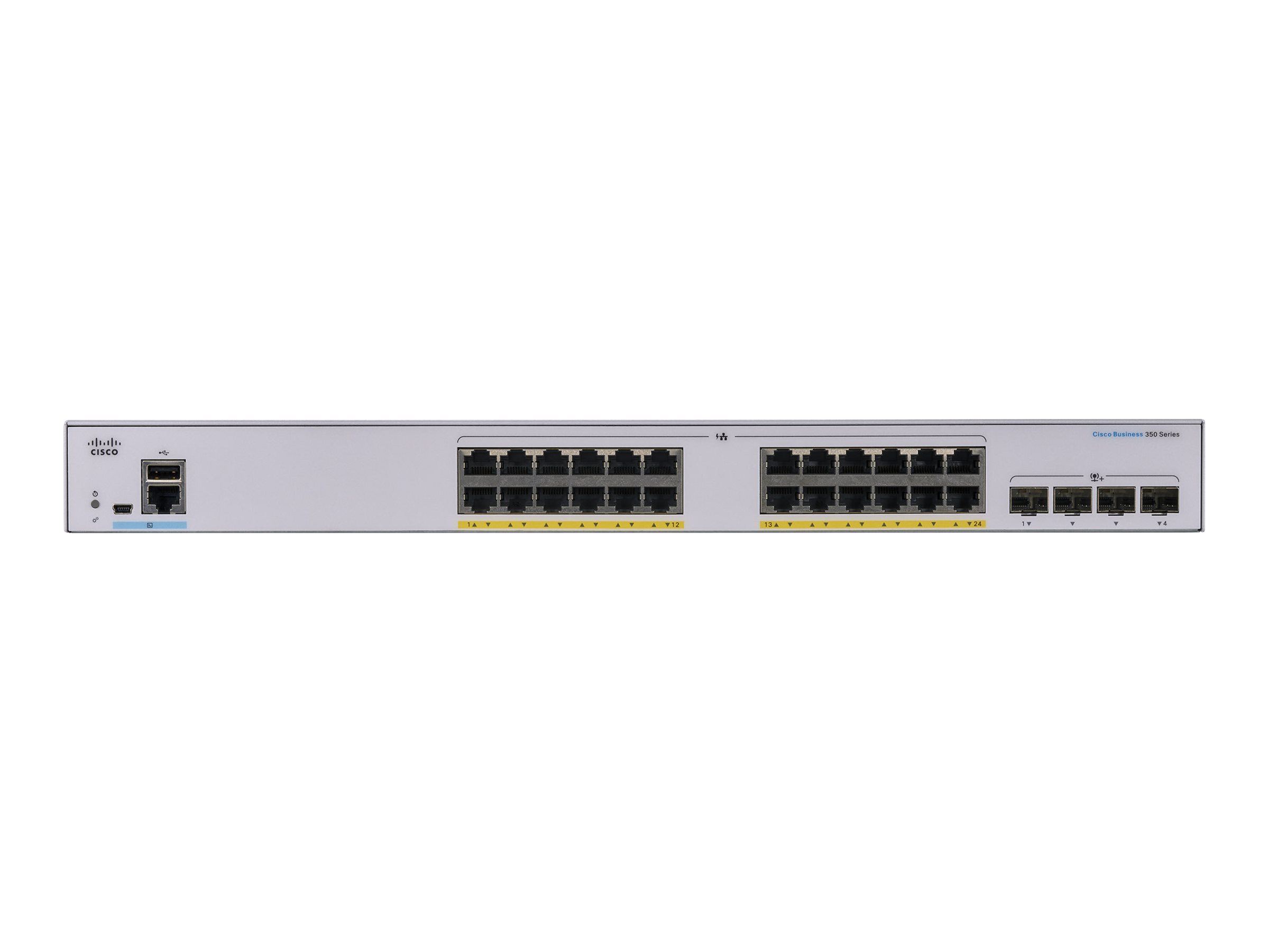 CBS350-24FP-4X-EU - Switch Cisco Business 350 - 24 porte - Gestito L3 - PoE+