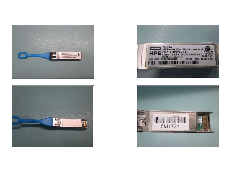 855070-001 - HPE B-Series - SFP+ transceiver module - 32 GB Fibre Channel (LW)