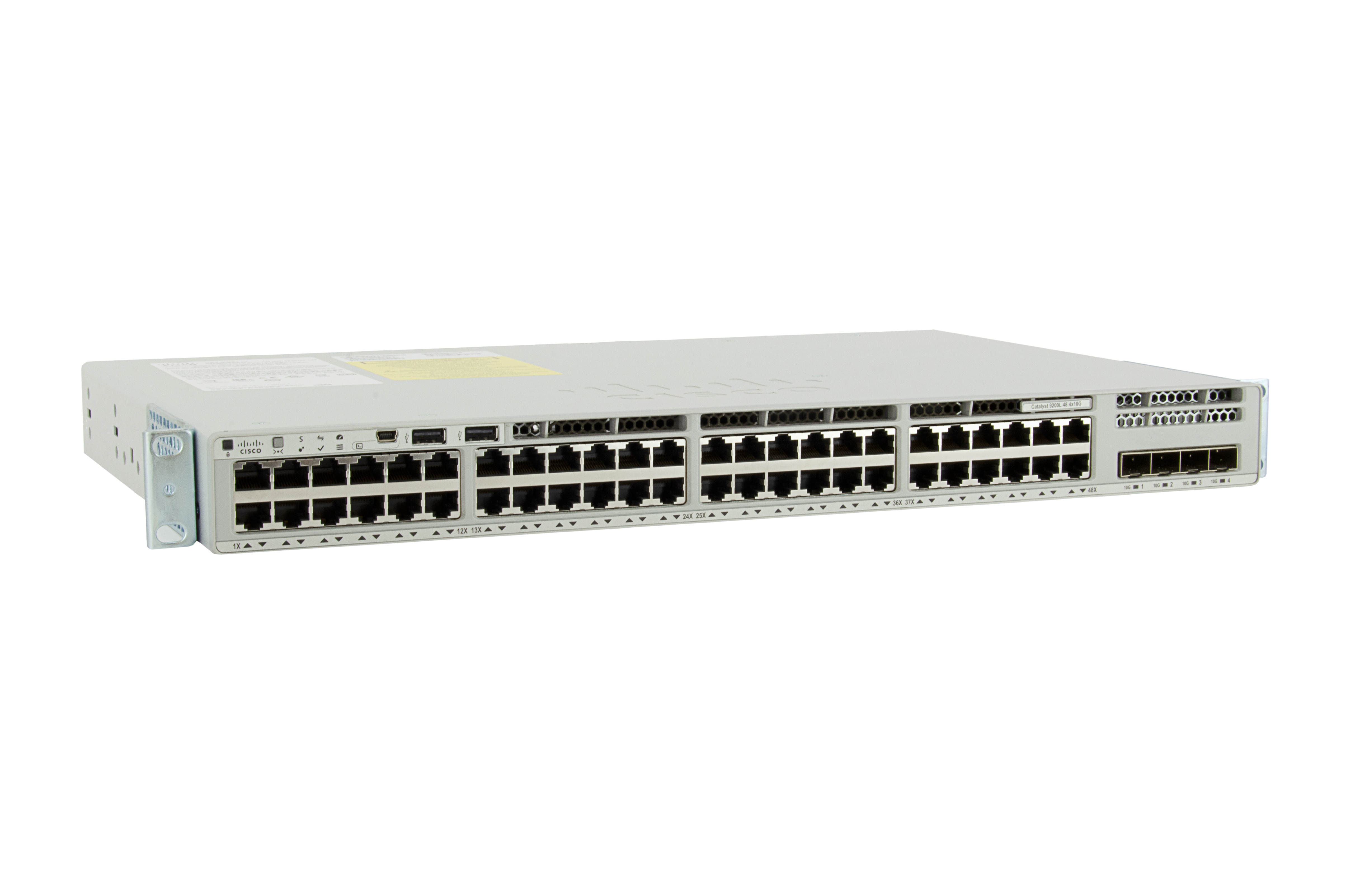 C9200L-48T-4X-E - Cisco Catalyst 9200L Switch, L3, managed, 48 x 10/100/1000 + 4 x 10G SFP+