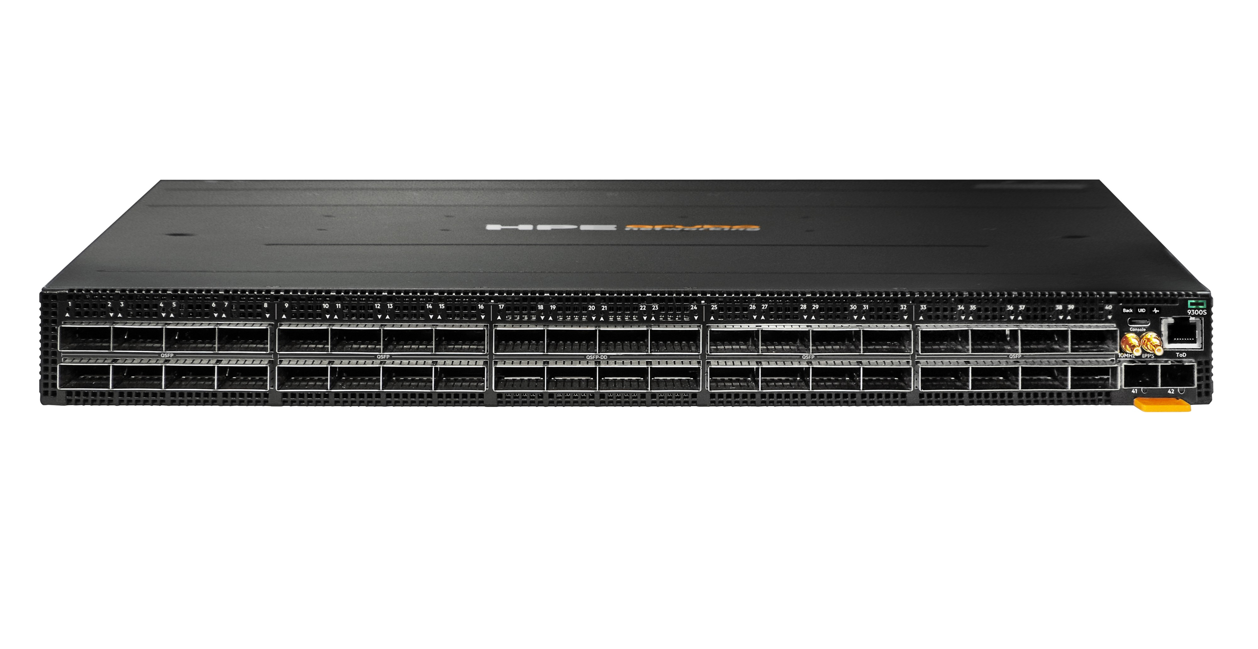 S0F82A - HPE Aruba Networking 9300S 32p QSFP28 100G 8p QSFP-DD 400G