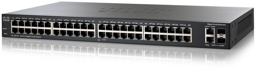 SG200-50FP - Cisco Smart Switch, 48 x 10/100/1000 (PoE)