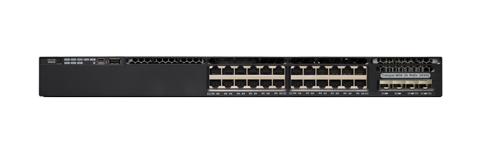 WS-C3650-24PS-E - Conmutador Cisco Catalyst 3650 - 24 puertos - Gestionado L3 - PoE+