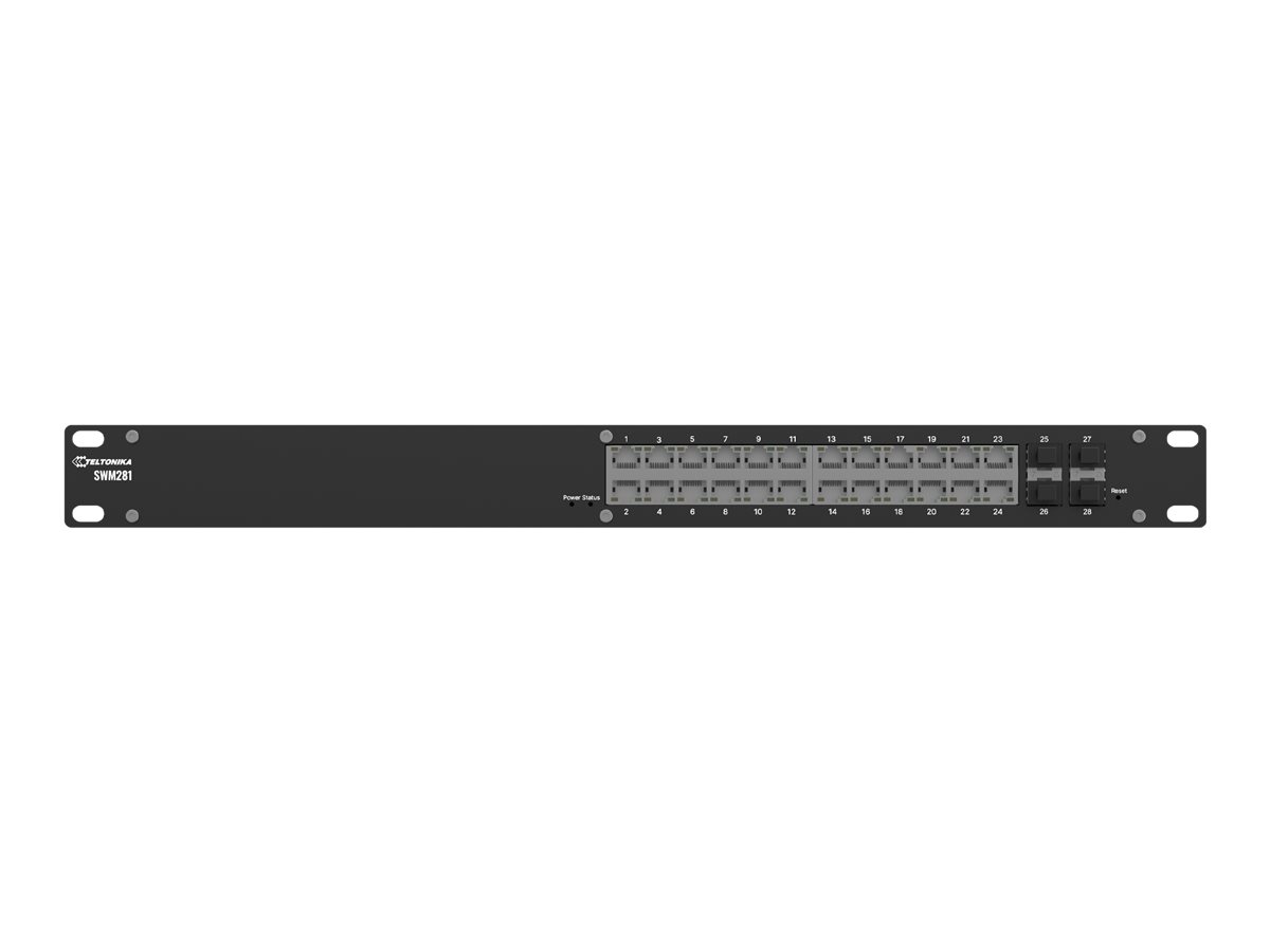 SWM281000201 - Teltonika SWM281 - Switch - L2+ - managed - 24