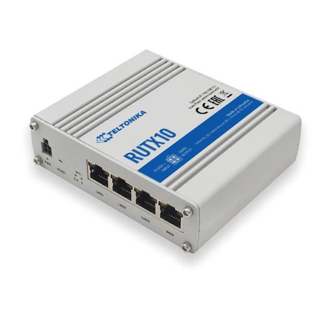 RUTX10000000 - Teltonika RUTX10 - Wireless router with 4-port Switch