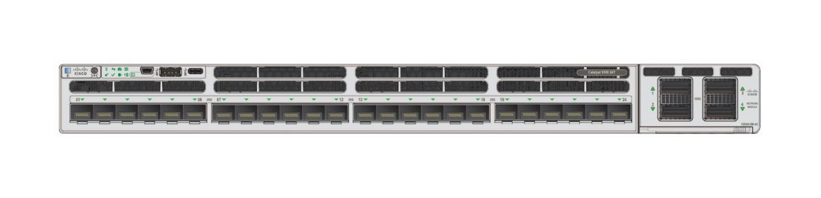C9300X-24HX-E - Commutateur Cisco Catalyst 9300 - 24 ports - Géré L3 - PoE+