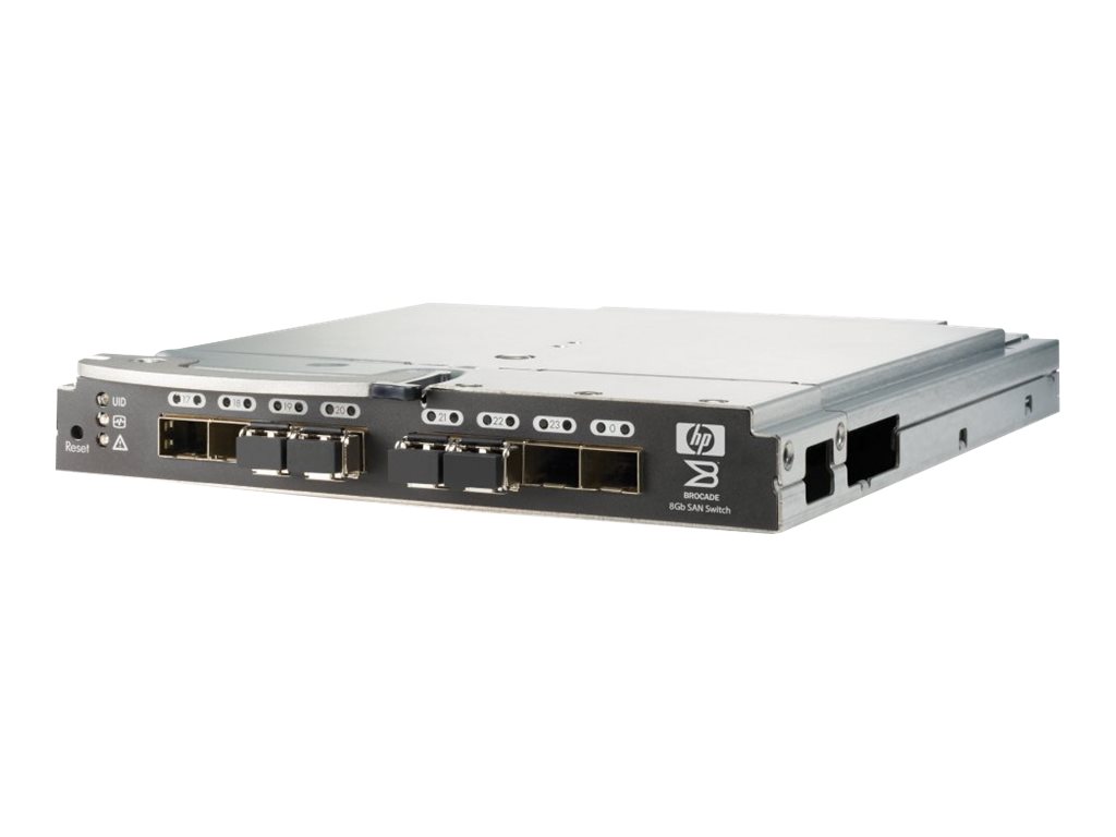 AJ821B - HPE Brocade 8Gb SAN Switch 8/24c - Switch - managed - 16 x 8GB Fibre Channel (Backplane)