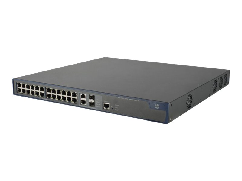 JD313B - HPE 3100-24-PoE v2 EI Switch - Switch - managed - 24 x 10/100 (PoE)