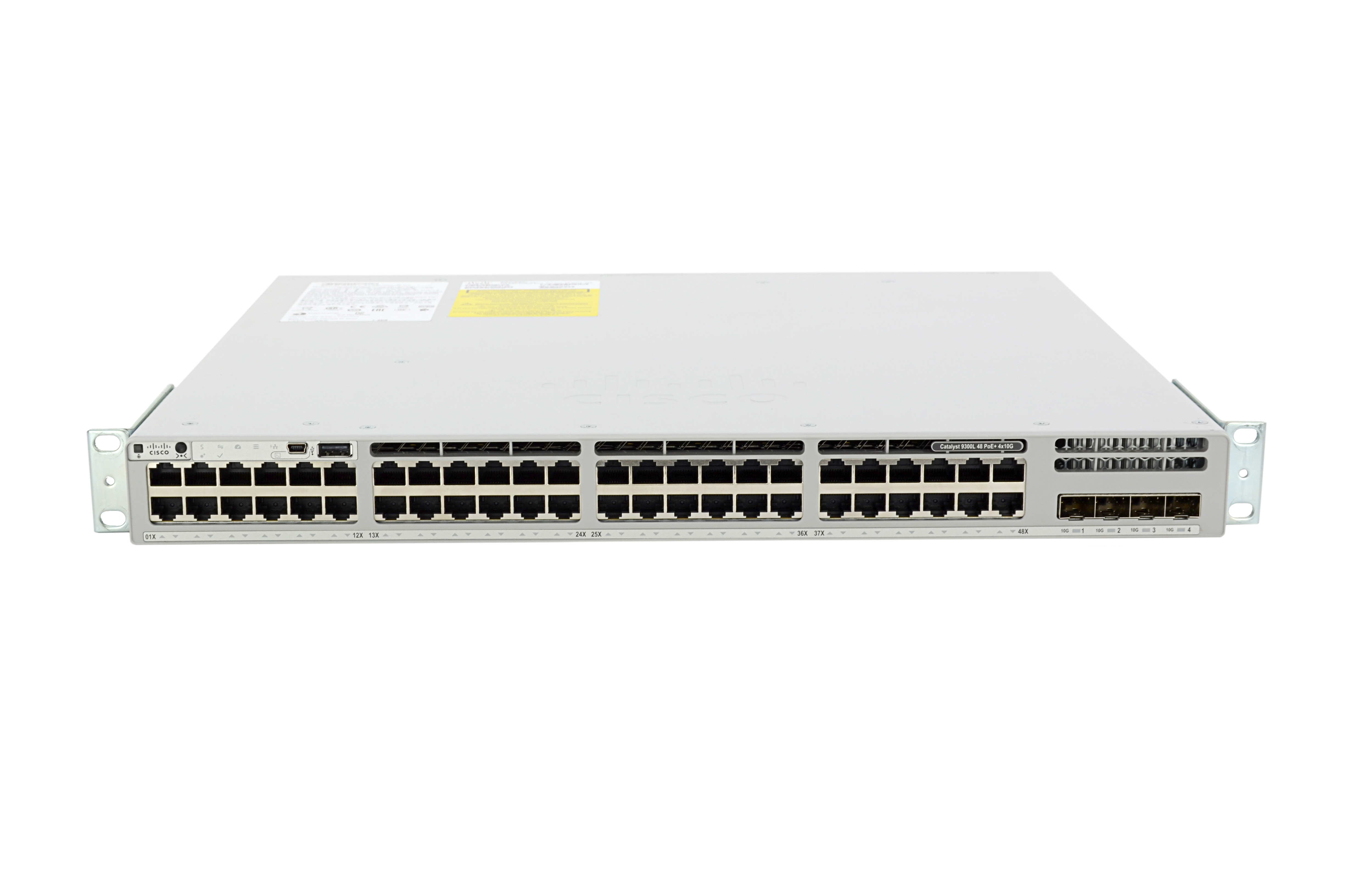 C9300L-48P-4X-E - Switch Cisco Catalyst 9300L - 48 porte - Gestito L3 - PoE+