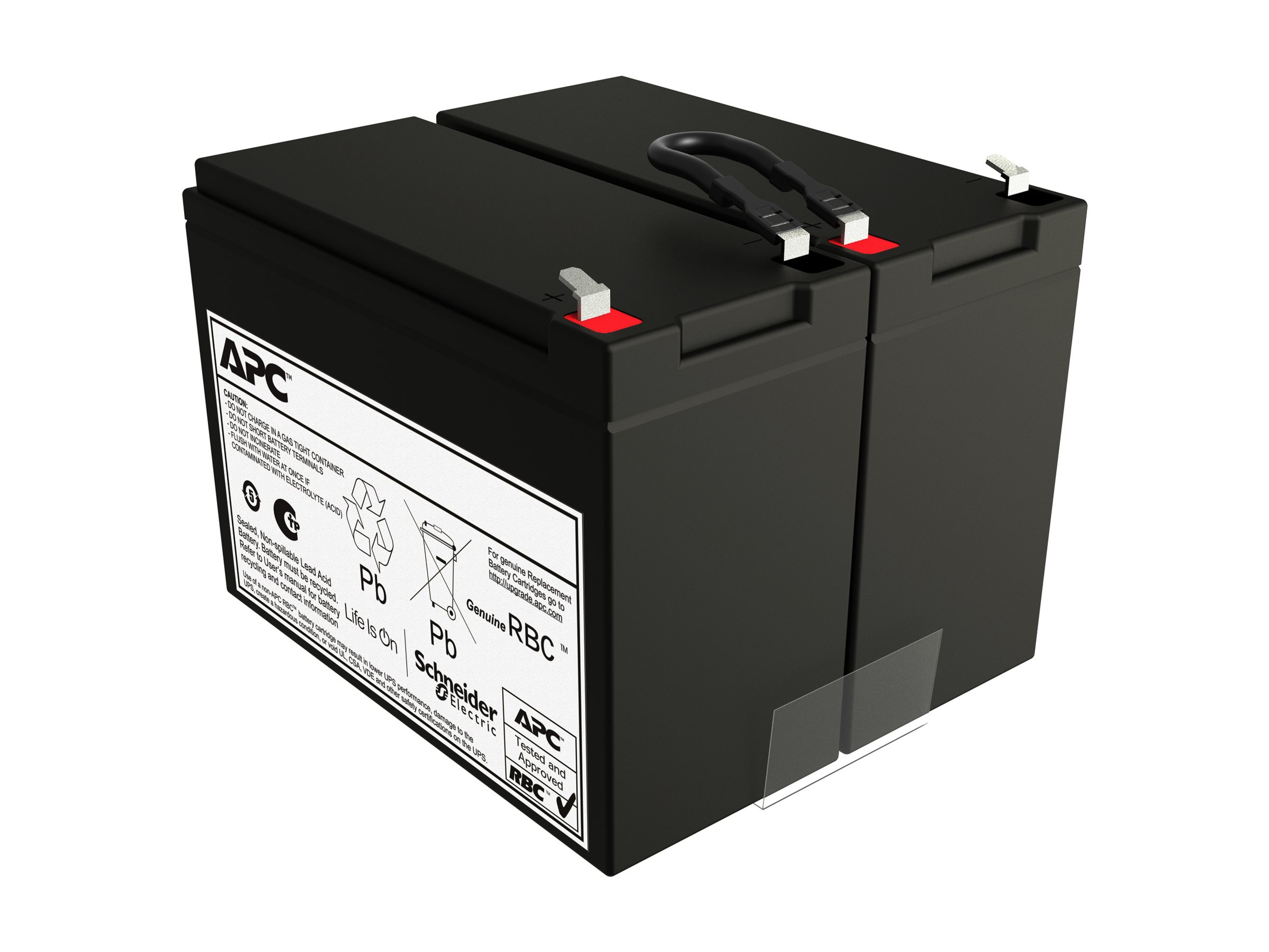 APCRBCV207 – APC UPS battery – VRLA – 2 x battery – lead-acid