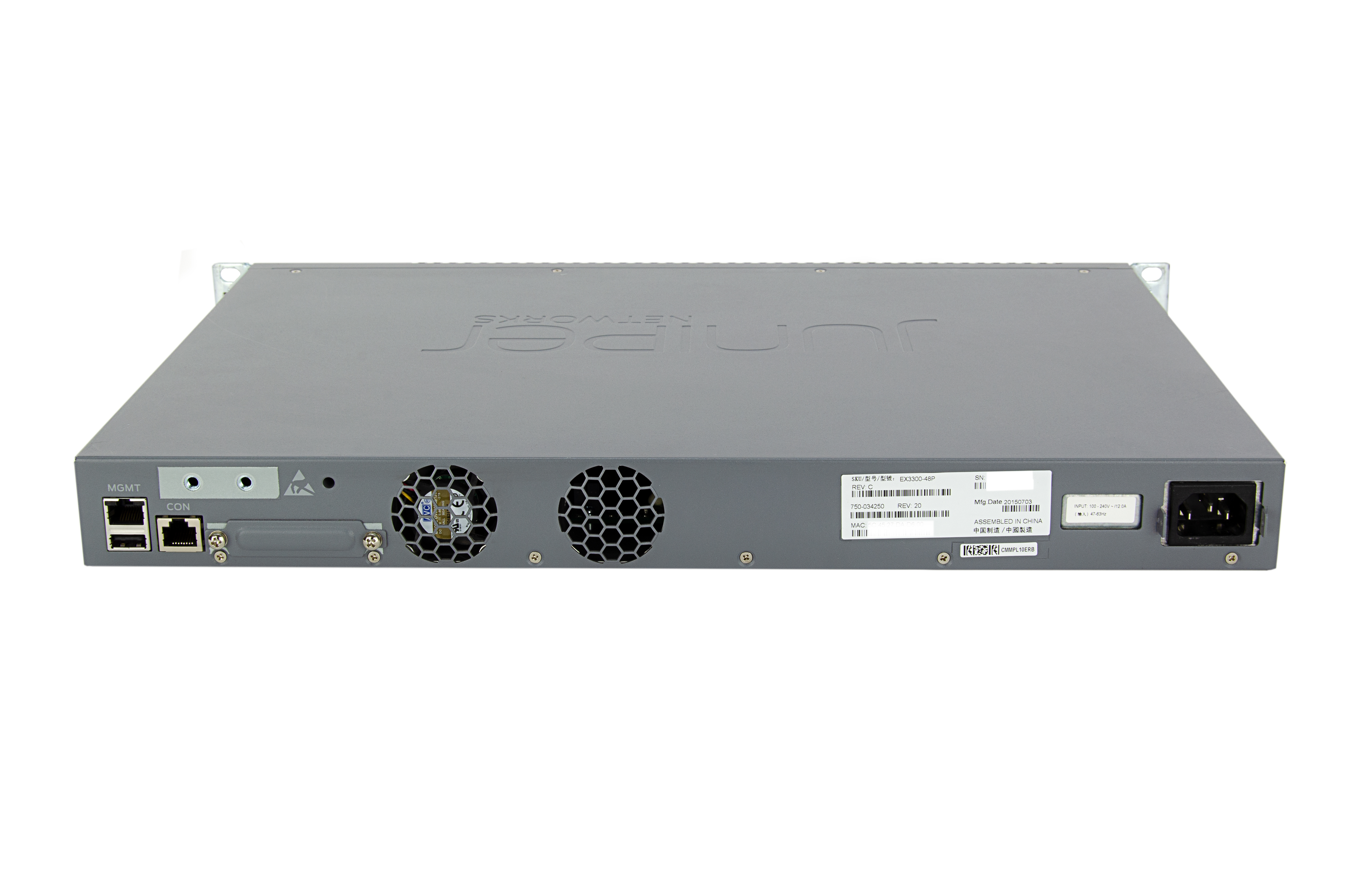 EX3300-48P - Switch Juniper EX 3300 - 48 porte - PoE+