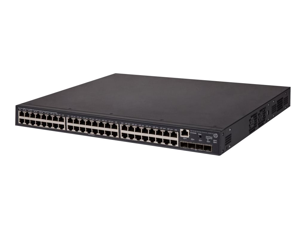JG937A - HPE 5130-48G-PoE+-4SFP+ EI - Switch - L3 - managed - 48 x 10/100/1000 + 4 x 10 Gigabit Ethernet / 1 Gigabit Ethernet SFP+ - an Rack montable - PoE+ (370 W)